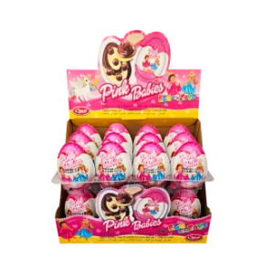 OYAL ΣΟΚΟΛΑΤΕΛΙΟ ΑΥΓΟ ΜΕ ΠΑΙΧΝΙΔΙ PINK BABIES
