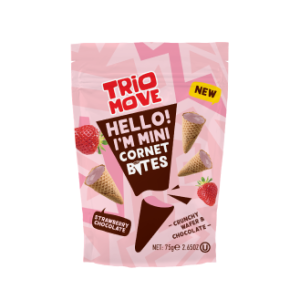 ΜΙΝΙ ΧΩΝΑΚΙΑ ΜΕ ΣΟΚΟΛΑΤΑ ΦΡΑΟΥΛΑΣ 75g