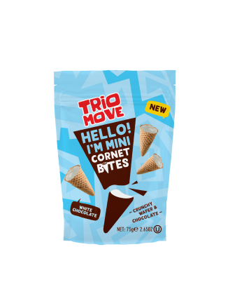 ΜΙΝΙ ΧΩΝΑΚΙΑ ΜΕ ΛΕΥΚΗ ΣΟΚΟΛΑΤΑ 75g