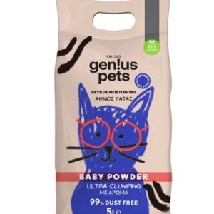 AMMOΣ ΓΑΤΑΣ ΜΠΕΤΟΝΙΤΗΣ BABY POWDER