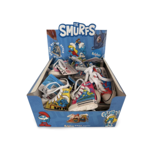 KEY CHAIN MINI SHOES SMURF